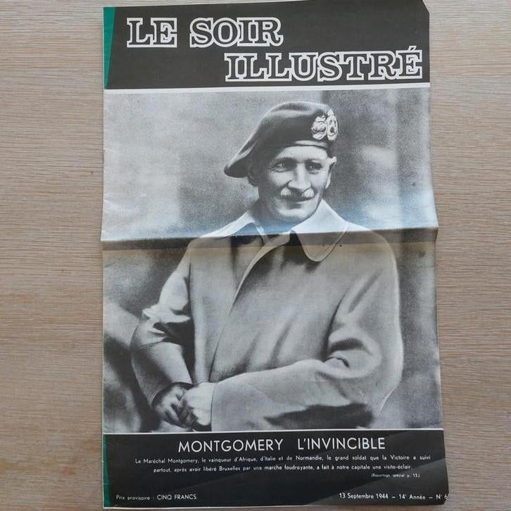 Tijdschrift: Le soir Illustré 13 sept. 1944, Ophalen of Verzenden