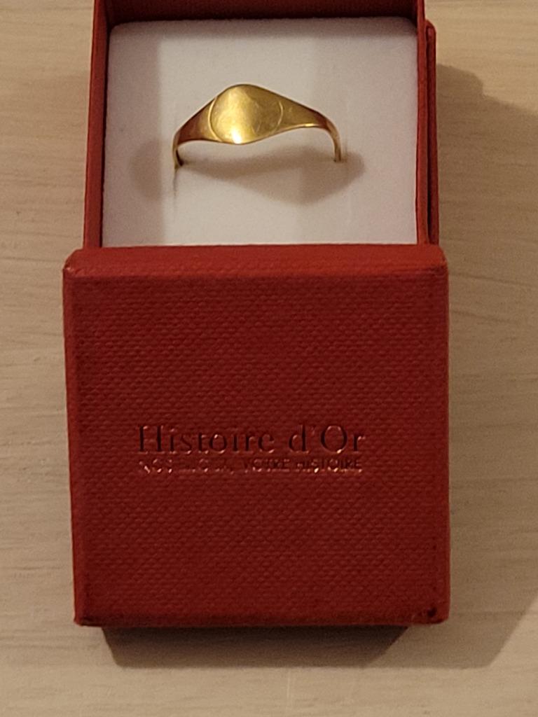 18 karaat gouden zegelring voor heren, Heer, Ophalen of Verzenden, Zo goed als nieuw, Goud