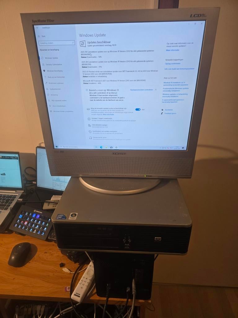 PC de bureau HP Compaq, complet !, HDD, Enlèvement ou Envoi, Avec carte vidéo, Reconditionné