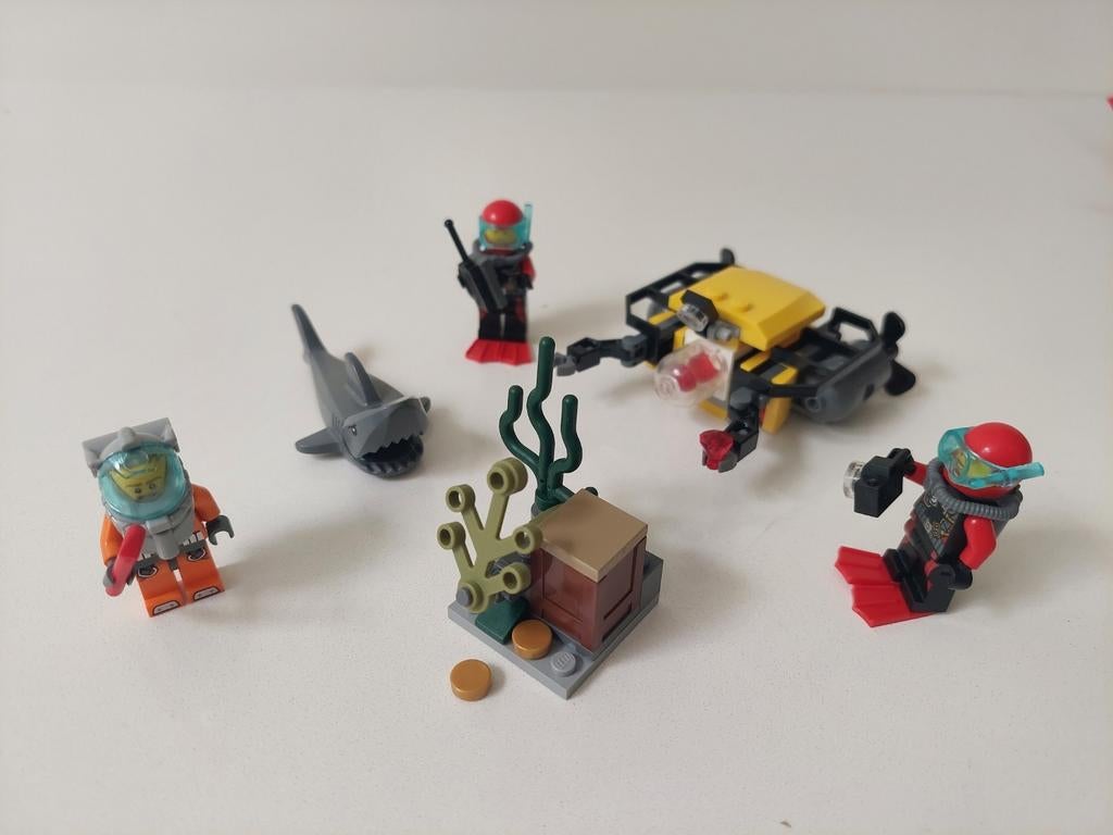 lego city 60091 diepzee starterset, Ophalen, Gebruikt, Complete set, Lego