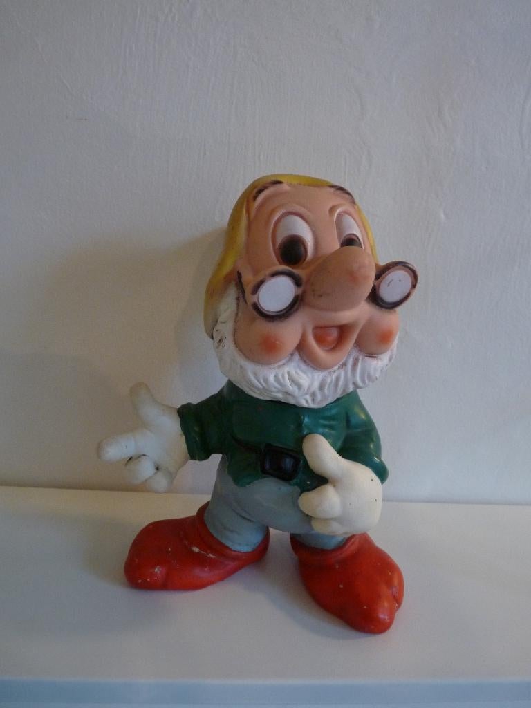 vintage pieppop kabouter Sneeuwwitje, Ophalen of Verzenden