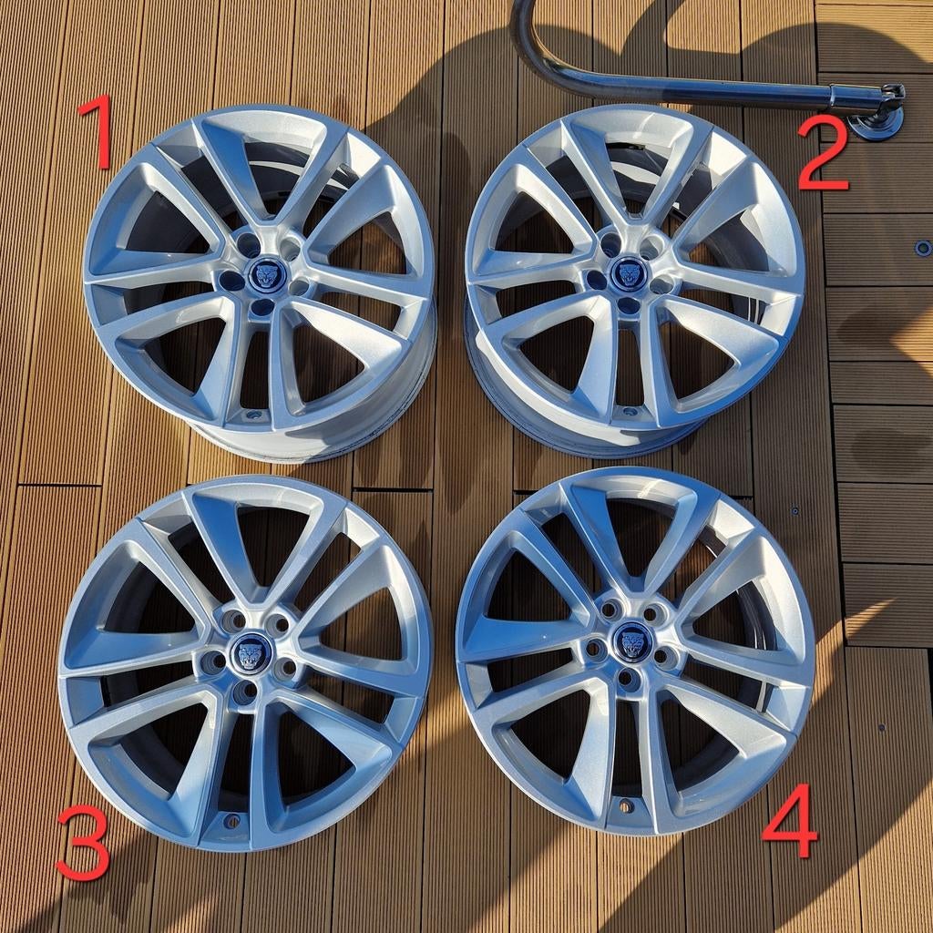 Jantes hiver Jaguar F-Type en 19 pouces Etat exceptionnel, Auto-onderdelen, Banden en Velgen, Velg(en), 19 inch, Gebruikt, Ophalen