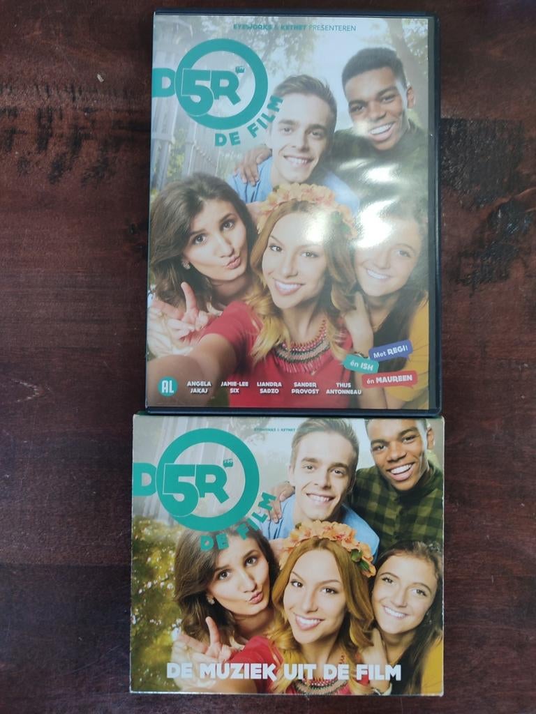 CD + DVD : D5R (DE VIJVER) - de film + de muziek uit de film, Ophalen of Verzenden, Zo goed als nieuw