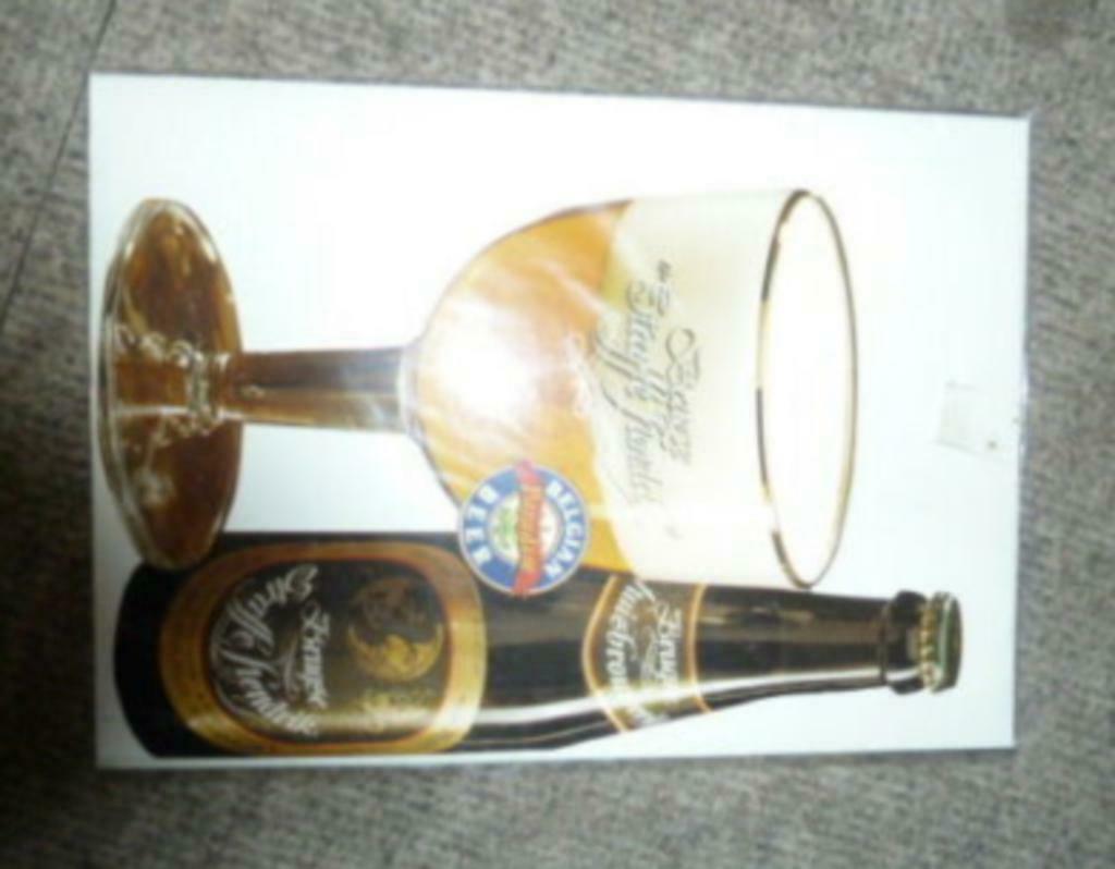 # post kaart ( met envelop & sealed ) BRUGSE STRAFFE HENDRIK, Collections, Marques de bière, Utilisé, Autres types, Autres marques