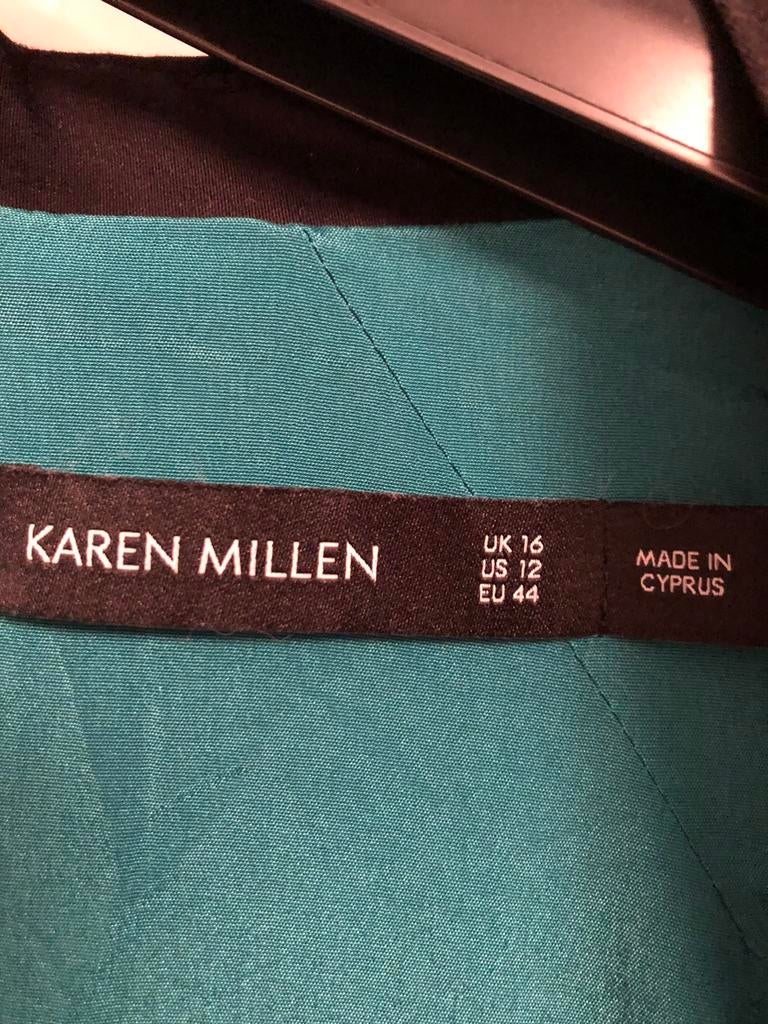 Robe A - line, vêtements de marque, Karen Millen, Taille 42/44 (L), Autres couleurs, Comme neuf, Enlèvement