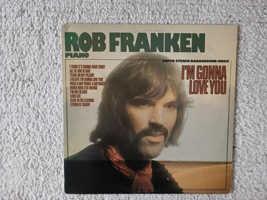 Lp Rob Franken, pianist Toots Thielemans, Piano, Cd's en Dvd's, Ophalen of Verzenden