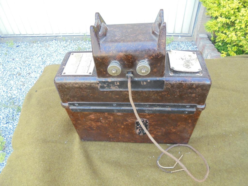 Duitse veldtelefoon FF33 met SB 33-supplement, Verzamelen, Ophalen of Verzenden, Landmacht