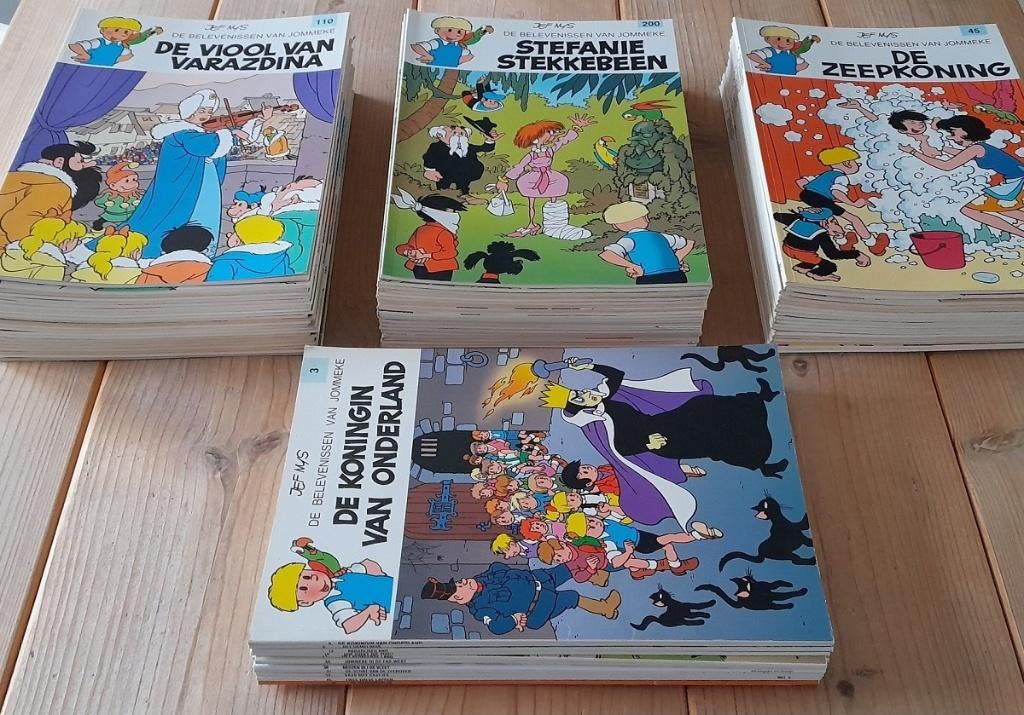 Strips van de stripreeks Jommeke - deel 2, Livres, BD, Plusieurs BD, Enlèvement ou Envoi