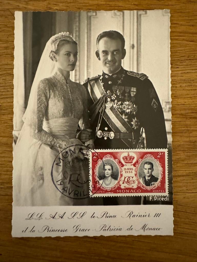 Postkaart Monaco - Grace Kelly, Enlèvement ou Envoi