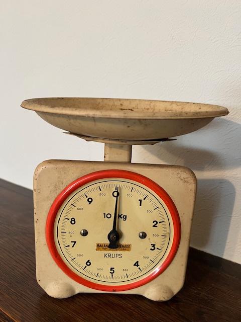 Vintage Krups keukenweegschaal, Ophalen