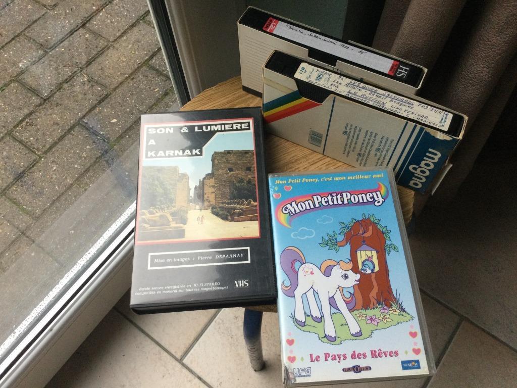 LOT DE VHS"PETIT PONEY"LUMIERE KARNAK"DIVERS, Enlèvement ou Envoi