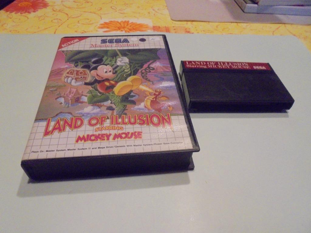Sega Master System Land of Illusion Starring Mickey Mouse (o, 1 joueur, Aventure et Action, Utilisé, Master System