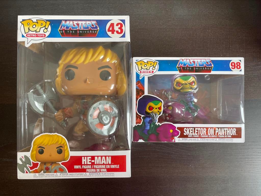 Funko Master of the Universe He-Man & Skeletor set, Verzamelen, Ophalen of Verzenden, Nieuw