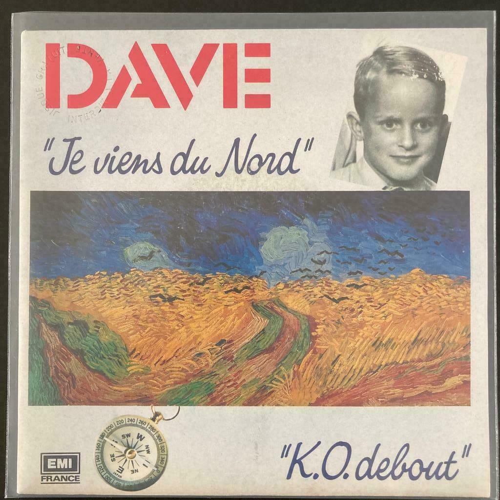 7" Dave - Je Viens Du Nord (EMI 1985) VG+, Cd's en Dvd's, Vinyl Singles, Verzenden, Wereldmuziek