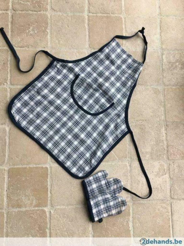 Keukenschort en ovenwanten voor kind, Enlèvement ou Envoi, Utilisé, Garçon ou Fille