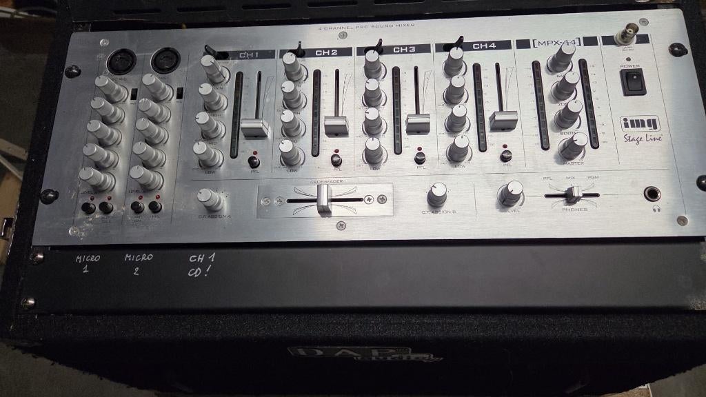 Système audio complet IMG Stageline, Autres marques, Enlèvement, Utilisé, 120 watts ou plus