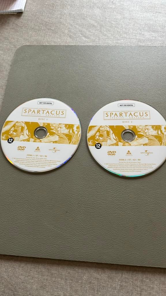 DVD Spartacus, Cd's en Dvd's, Ophalen of Verzenden, Zo goed als nieuw
