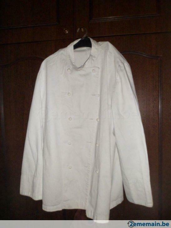 vestes ,tabliers et essuies de boulangerie, Enlèvement, Utilisé, Bleu