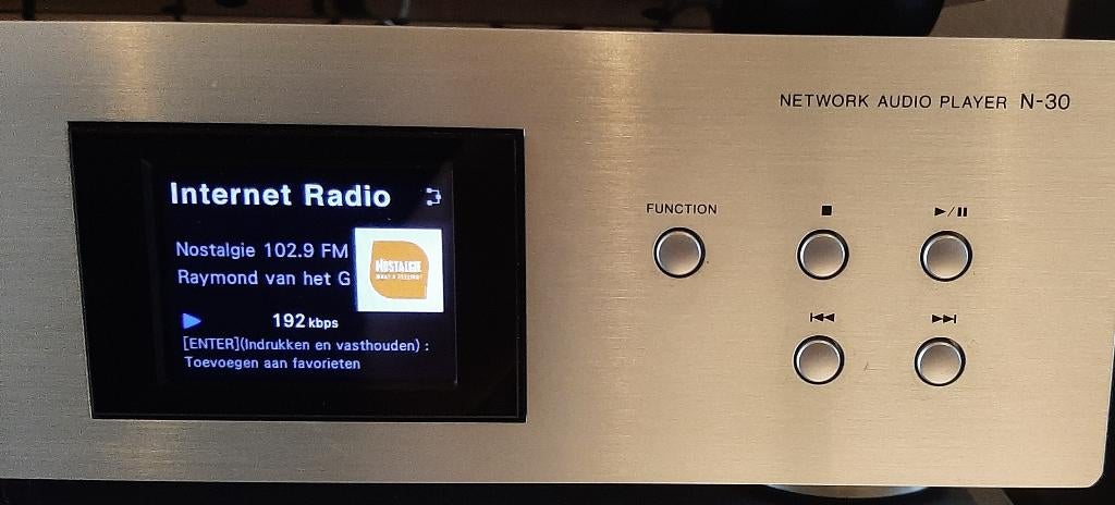 pioneer netwerk audio speler N-30, Ophalen, Zo goed als nieuw, Pioneer