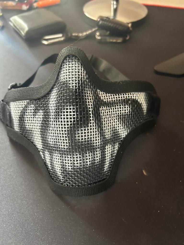 Airsoft gezichtsbescherming, Ophalen, Zo goed als nieuw