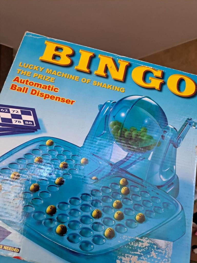 Jeu de bingo, Hobby & Loisirs créatifs, Trois ou quatre joueurs, Enlèvement, Utilisé