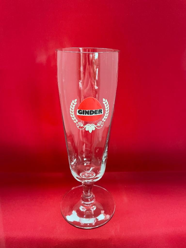 Verre à bière Ginder Martinas, Enlèvement ou Envoi, Utilisé, Verre à bière