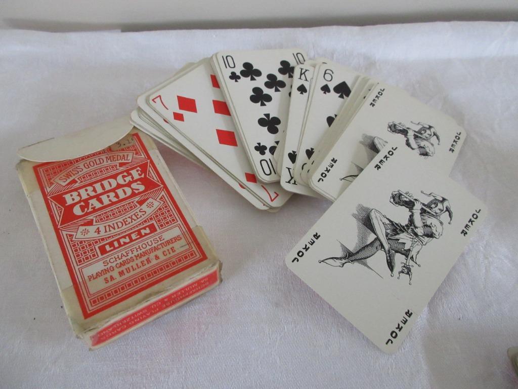Jeu de cartes à jouer cartes à jouer Bridge Cards Swiss Gold, Enlèvement