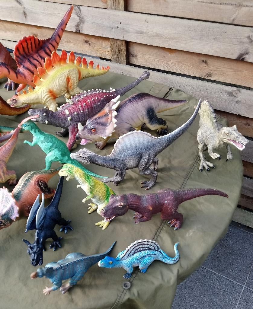 Dinosaurussen - groot en klein, Ophalen of Verzenden, Gebruikt