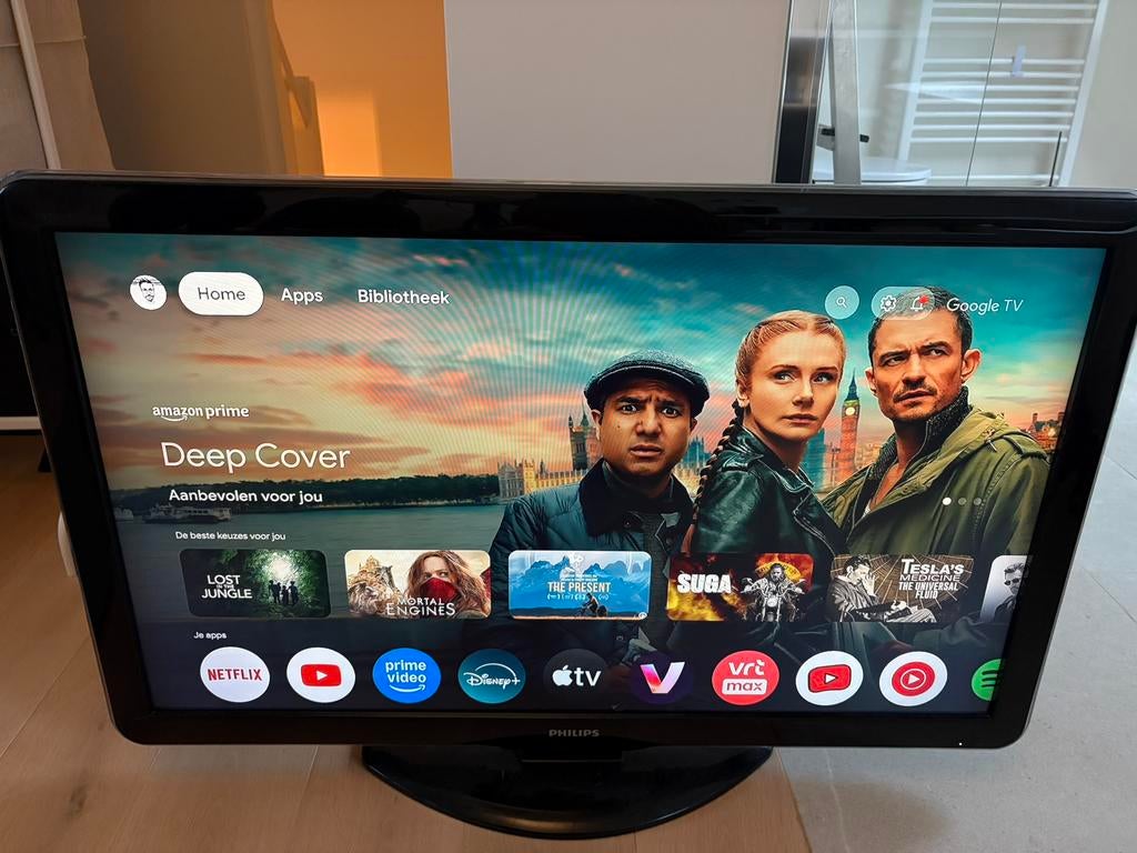Philips 42" LCD TV, Ophalen, Zo goed als nieuw, Philips, Smart TV