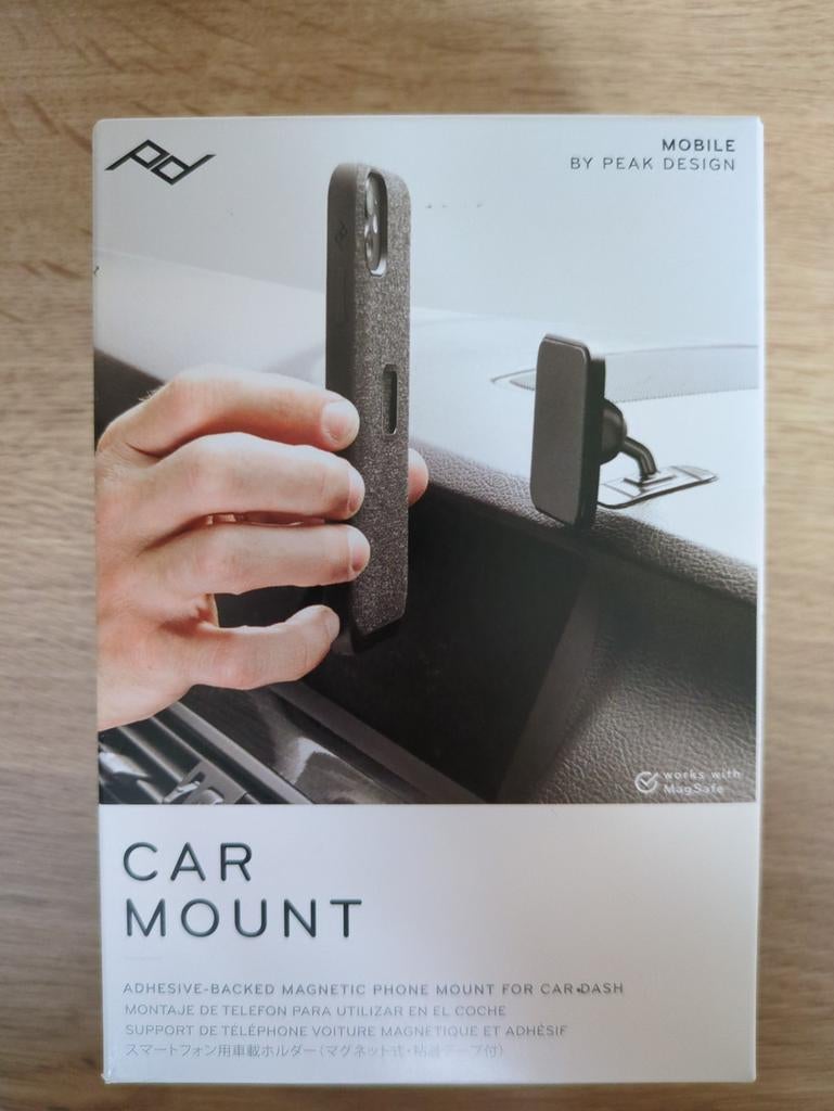 Peak Design  autohouder car mount M-CM-AB-BK-1, Enlèvement, Neuf