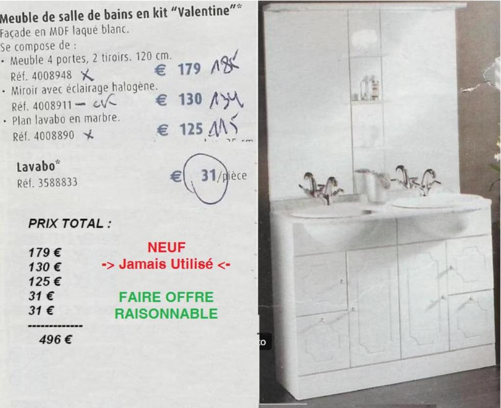 ️ 👁️  NIEUW BADKAMERMEUBILAIR „Valentine” ️👁️, Ophalen
