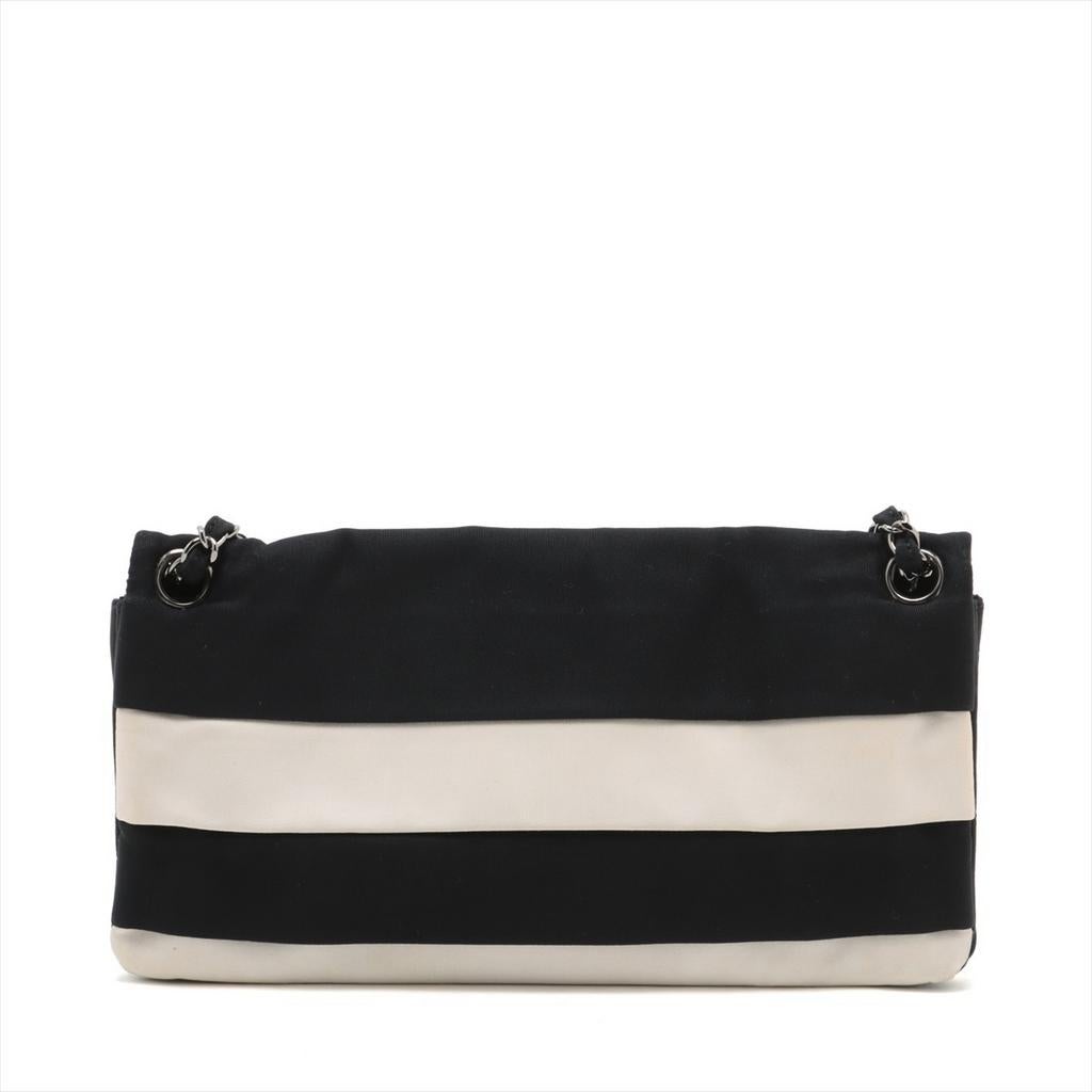 Sac Chanel 2.55 avec dustbag et certificat d'authenticité, Envoi, Utilisé, Blanc, Sac à main