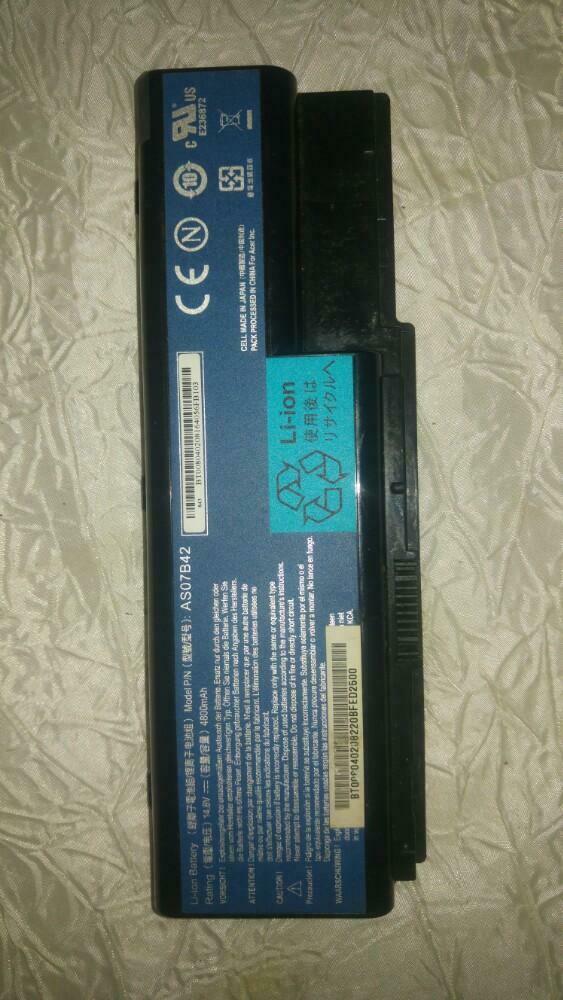 Batterie pour portable laptop acer, Informatique & Logiciels, Enlèvement ou Envoi, Utilisé
