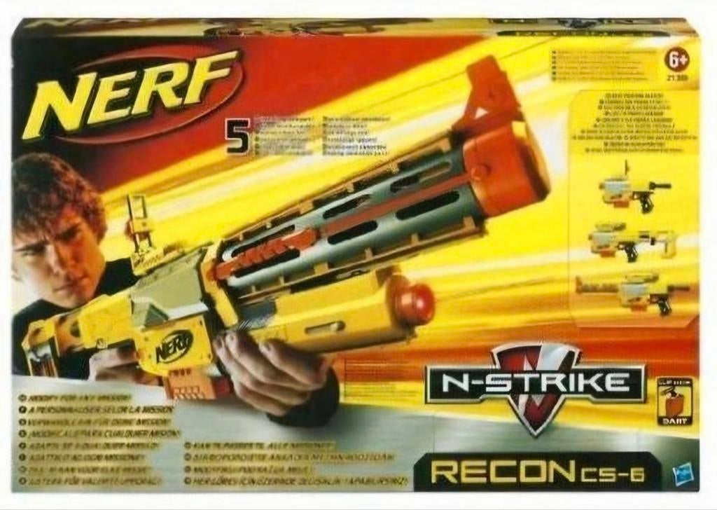 Nerf geweerspeelgoed, Kinderen en Baby's, Speelgoed | Buiten | Actiespeelgoed, Gebruikt, Ophalen of Verzenden