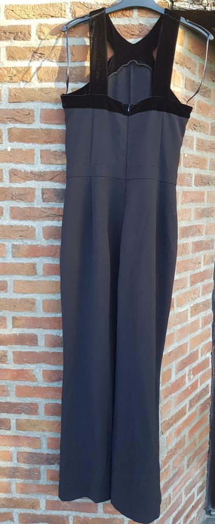 Zwarte jumpsuit XL, Enlèvement ou Envoi, Taille 46/48 (XL) ou plus grande, Noir