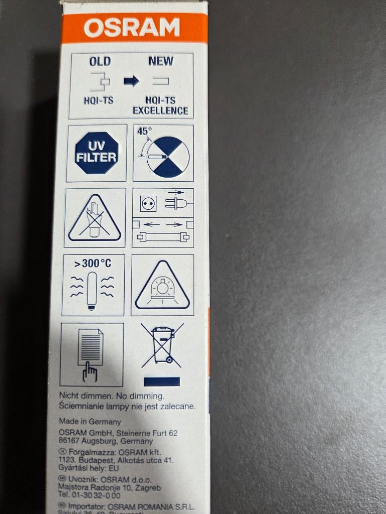 Hogedruklamp 70w, Maison & Meubles, Lampes | Lampes en vrac, Neuf, Bi-pin, Enlèvement, Autres types