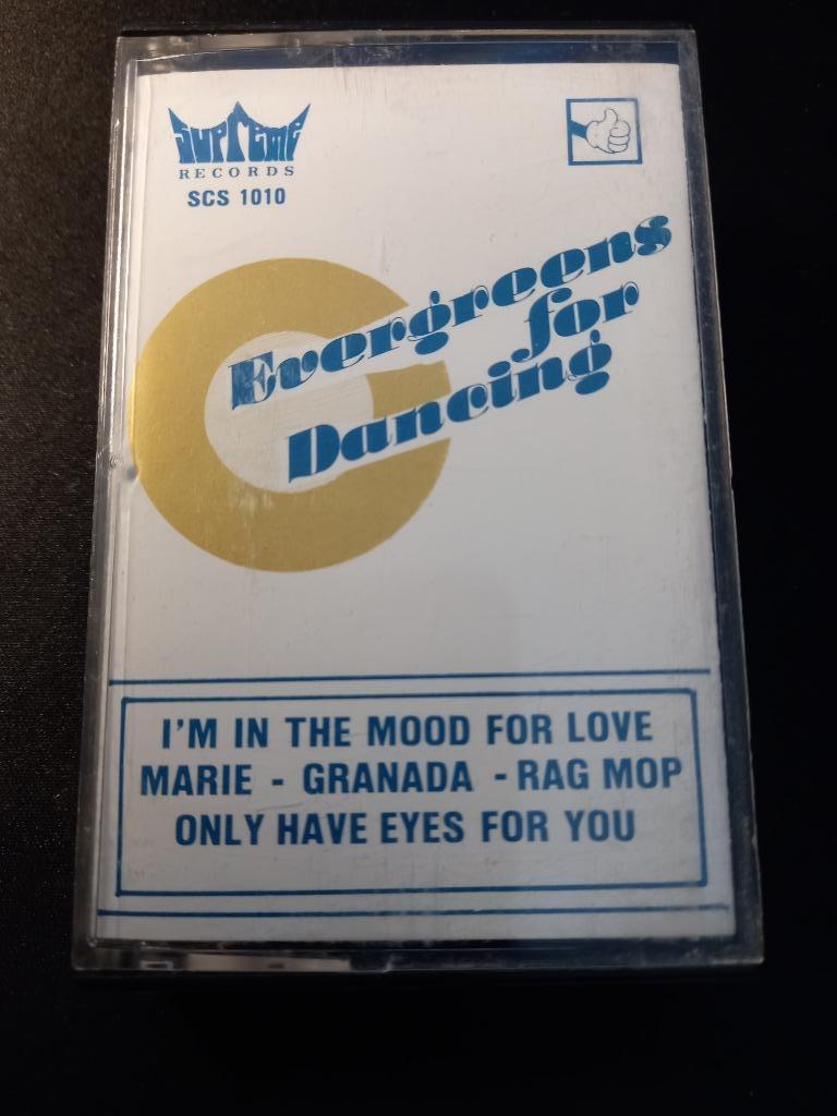 Evergreens For Dancing - Mc, Cd's en Dvd's, Cassettebandjes, Zo goed als nieuw, Origineel, Pop, 1 bandje, Ophalen of Verzenden