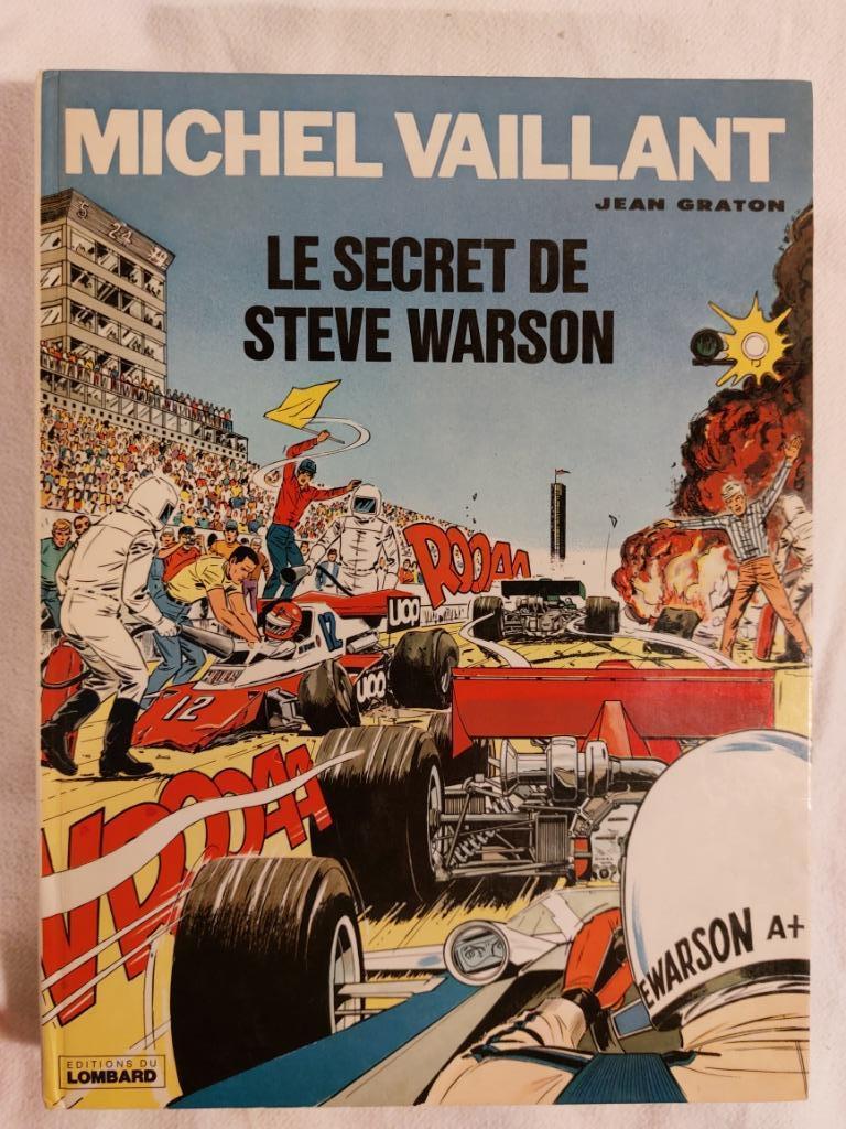 Michel Vaillant T.28 Le secret de Steve Warson - Réédition (, Eén stripboek, Ophalen of Verzenden, Gelezen
