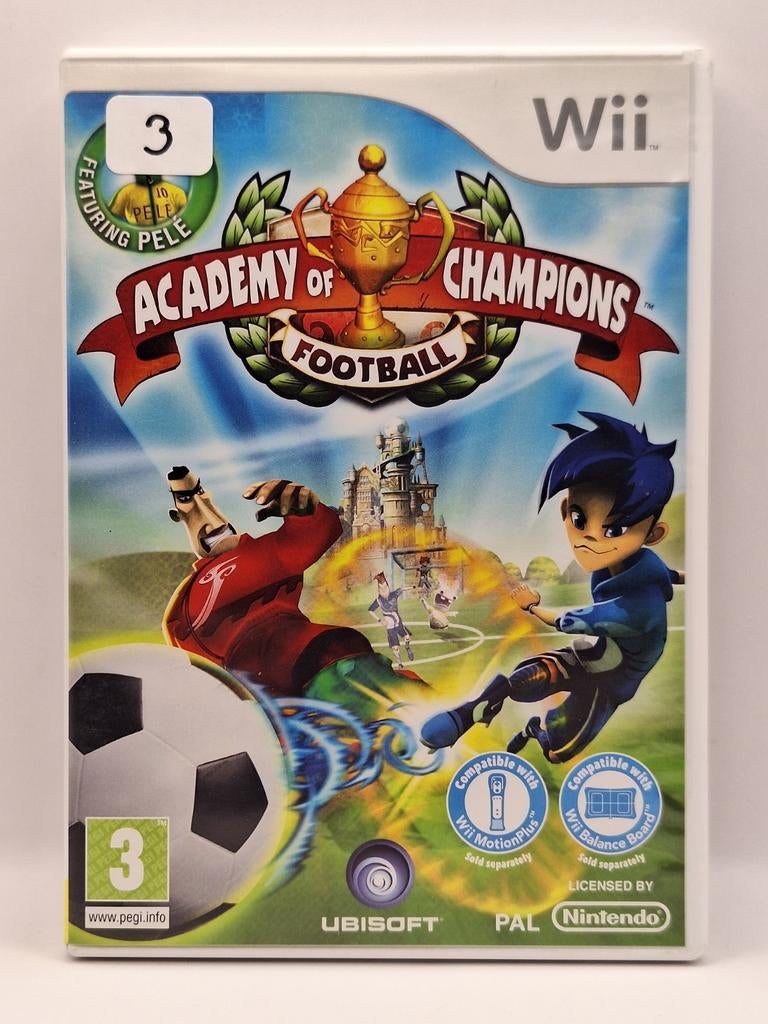 Academy Of Champions: Football Wii, Overflocomputers, Gebruikt, 2 spelers, Ophalen of Verzenden
