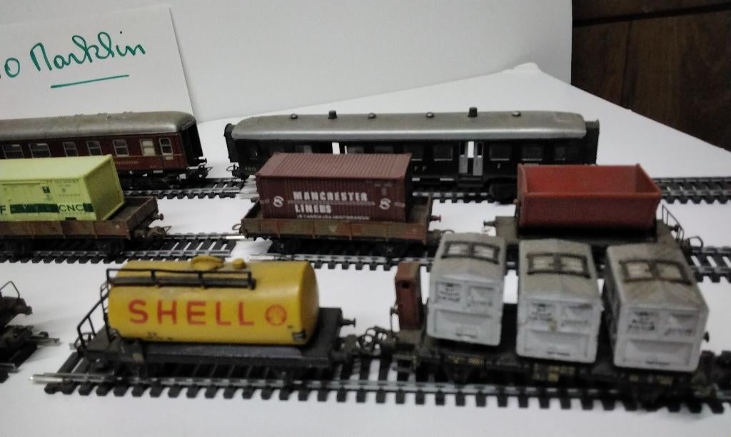 MARKLIN: 10 AUTO'S, Ophalen of Verzenden, Gebruikt, Wagon, Märklin