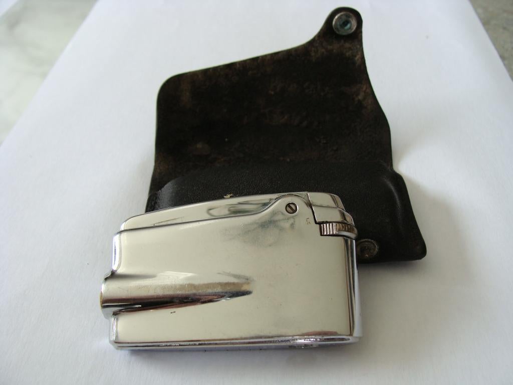 briquet Ronson Varaflame, Patented, vintage, Enlèvement ou Envoi, Utilisé, Briquet