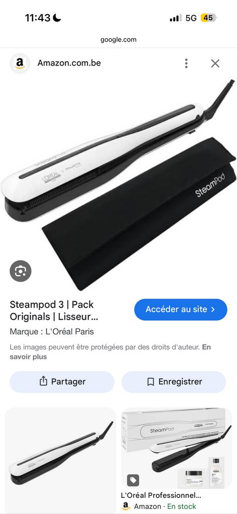 Lisseur, Enlèvement ou Envoi, Comme neuf