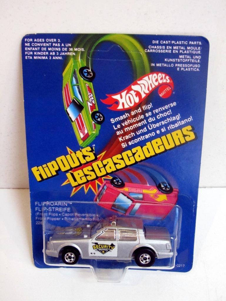 Fliproarin "Security Patrol” Hot Wheels Flipouts (1985) HK, Ophalen of Verzenden, Nieuw, Auto