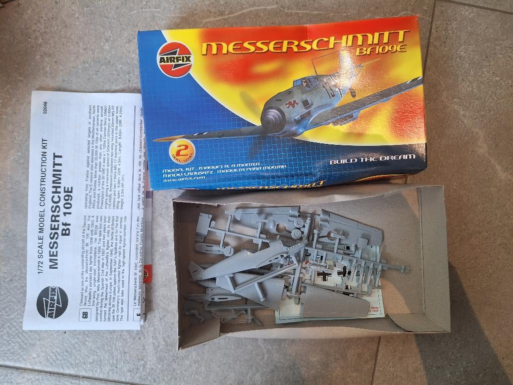 Airfix Messerschmitt Bf109E, Enlèvement ou Envoi