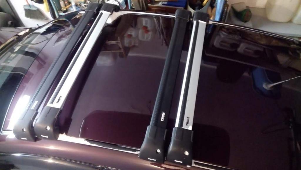 Thule WingBar Edge dragers zwart of zilvergrijs Nieuw ongebr, Auto diversen, Dakdragers, Ophalen of Verzenden, Nieuw