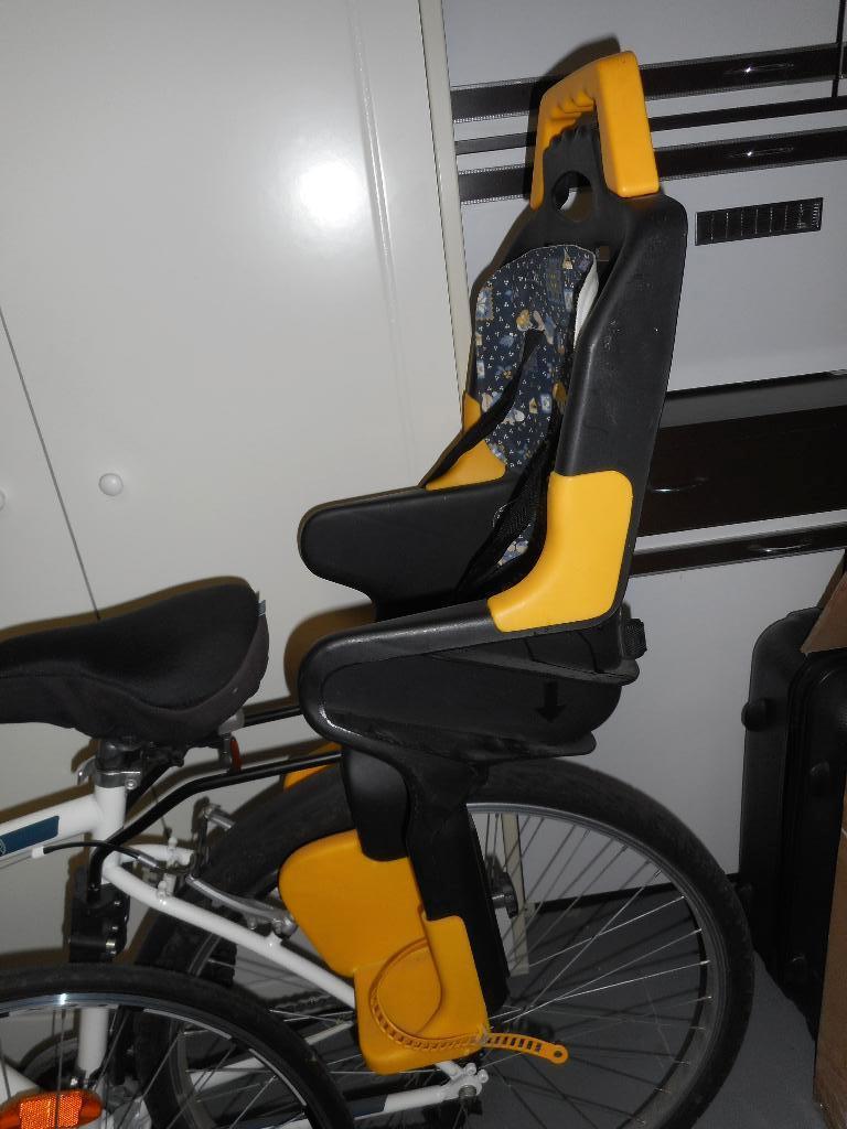 chaise vélo pour enfant, Enlèvement, Comme neuf, Autres types, Ceinture(s)