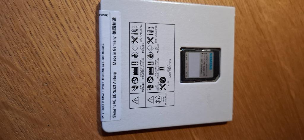 SIMATIC S7 CARTE MEMOIRE, 256 MO, Ophalen, Nieuw