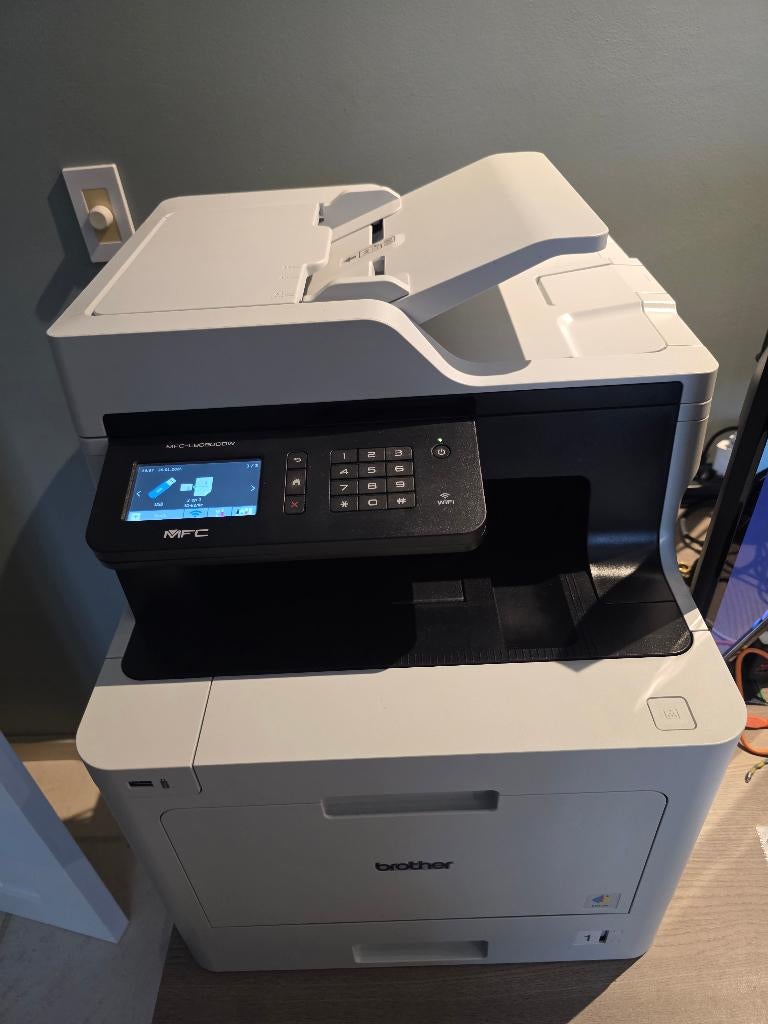 Printer/scanner A4 kleur wifi - incl 3cartridges & opvangbak, Wi-Fi intégré, Copier, Enlèvement, Brother