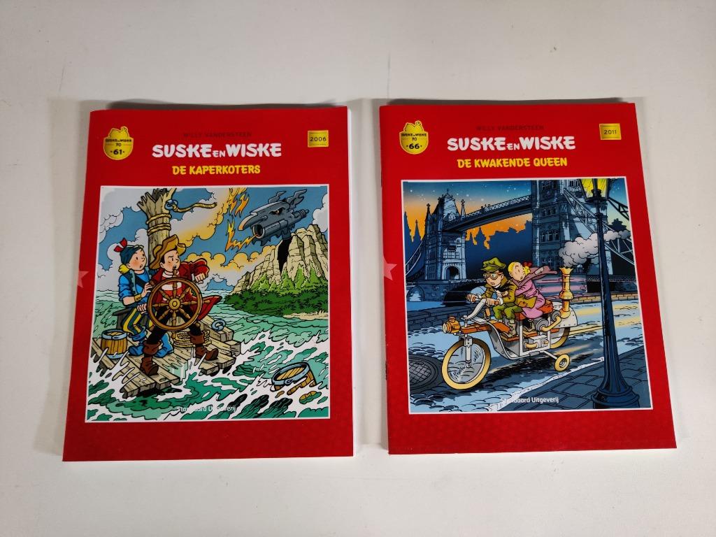 2 strips suske & wiske (de 70 strafste strips) - nrs 61 & 66, Enlèvement ou Envoi, Comme neuf