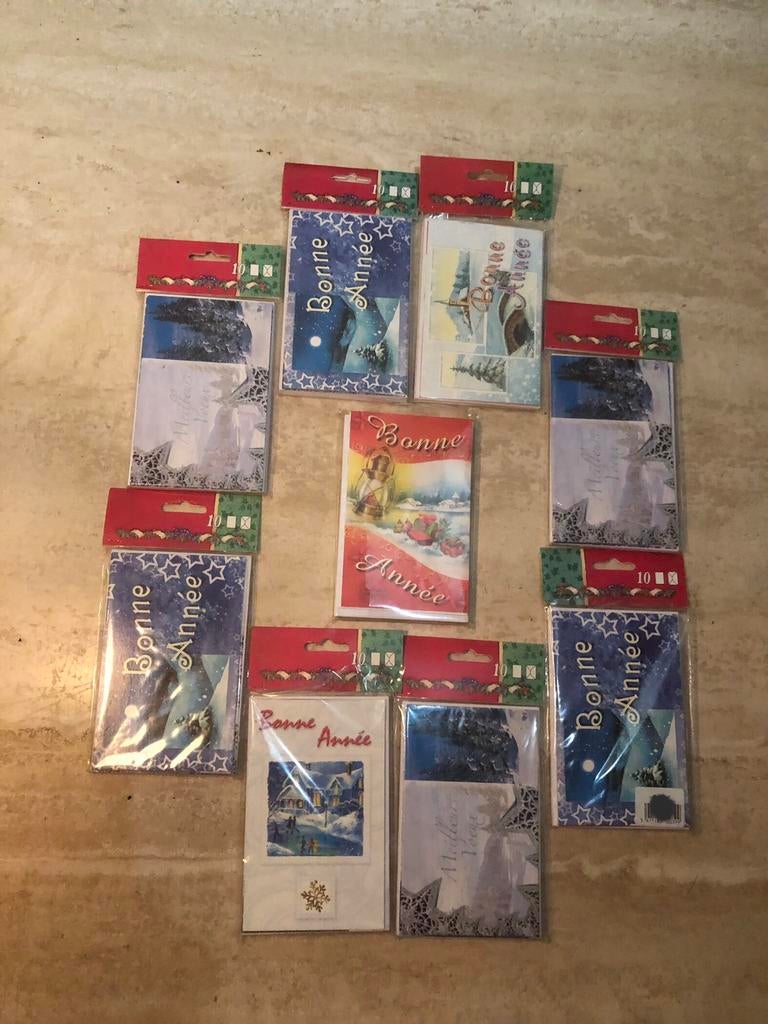 Cartes de vœux, Ophalen of Verzenden, Nieuw